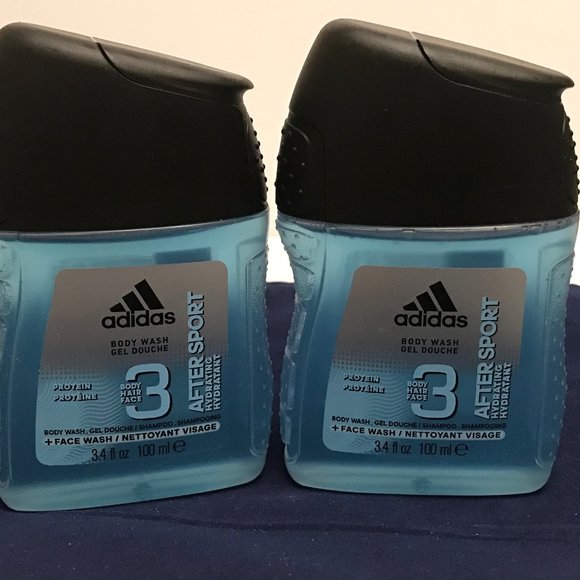 COPY - COPY - Adidas After Sport 3in1 Hydrating Shower Gel & Shampoo 3.4oz Each… - Picture 1 of 2